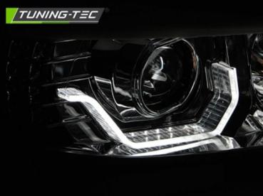 3D LED Angel Eyes Scheinwerfer für BMW 3er E90/E91 05-08 chrom mit LED Blinker
