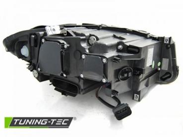 Xenon Scheinwerfer DRL LED Tagfahrlicht für BMW 5er F10 F11 Bj. 10-13 Chrom