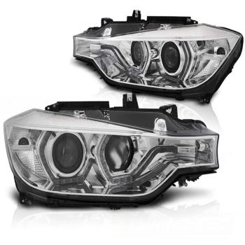 Scheinwerfer DRL LED Tagfahrlicht für BMW 3er F30 F31 LCI Facelift  15-18 Chrom