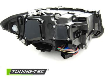 Xenon Scheinwerfer DRL LED Tagfahrlicht für BMW 5er F10 F11 Bj. 10-13 Schwarz