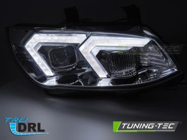 Xenon LED Tagfahrlicht Scheinwerferset für BMW 3er Coupe/Cabrio E92/E93 LCI 10-13 chrom