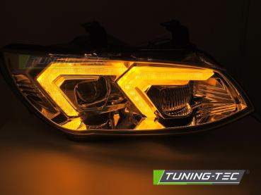Xenon LED Tagfahrlicht Scheinwerferset für BMW 3er Coupe/Cabrio E92/E93 LCI 10-13 chrom