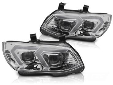 Xenon LED Tagfahrlicht Scheinwerferset für BMW 3er Coupe/Cabrio E92/E93 LCI 10-13 chrom