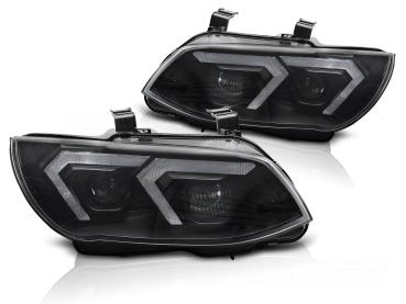 3D Xenon LED Tagfahrlicht Scheinwerferset für BMW 3er Coupe/Cabrio E92/E93 LCI 10-13 schwarz