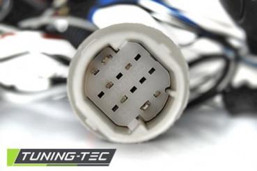 LED Angel Eyes Scheinwerfer für Fiat Grande Punto 05-08 schwarz