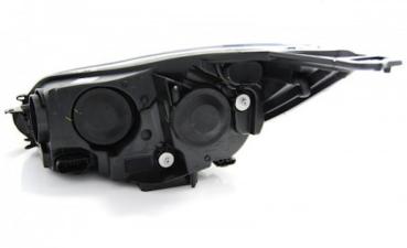 Scheinwerfer LED Tagfahrlicht Optik für Ford Focus 3 Bj. 11-14 SchwarzScheinwerfer LED Tagfahrlicht Optik für Ford Focus 3 Bj. 11-14 Schwarz