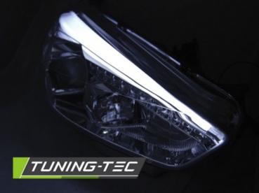 Scheinwerfer DRL LED Tagfahrlicht für Ford Focus 3 15-18 Chrom + dynamische Blinker