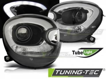 Scheinwerfer LED Tagfahrlicht Optik für Mini R60 R61 Bj. 10-14 Schwarz LTI
