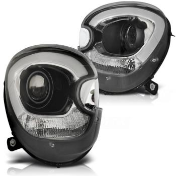 Scheinwerfer LED Tagfahrlicht Optik für Mini R60 R61 Bj. 10-14 Schwarz LTI