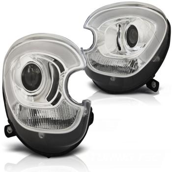 Xenon Scheinwerfer LED Tagfahrlicht Optik für Mini R60 R61 B10-14 Chrom LTI
