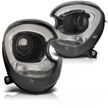 Xenon Scheinwerfer LED Tagfahrlicht Optik für Mini R60 R61 10-14 Schwarz LTI