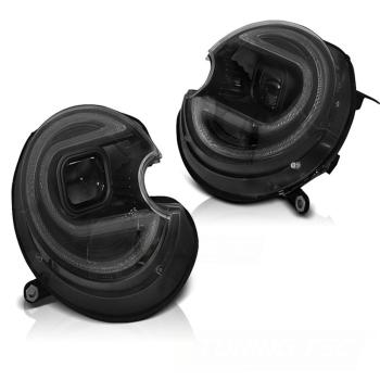 Xenon Scheinwerfer LED Tagfahrlicht Optik für Mini One Cooper  06-14 Schwarz LTI
