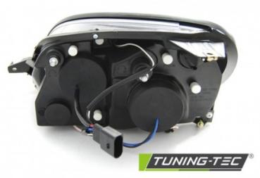 Scheinwerfer CCFL Angel Eyes für Mercedes SLK R170 Bj. 96-04 Schwarz
