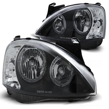 Scheinwerfer Angel Eyes für Opel Corsa C Bj. 00-06 Schwarz