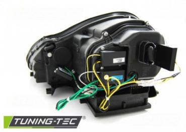 Xenon Scheinwerfer LED Tagfahrlicht Optik für Porsche Cayenne 955 02-06 Schwarz