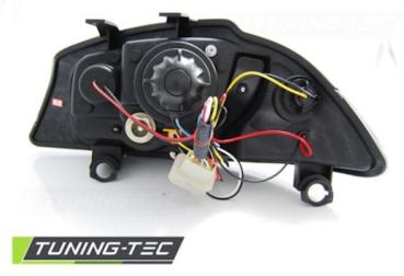 Scheinwerfer LED Tagfahrlicht Optik für Seat Ibiza 6L 02-09 Schwarz LED Blinker