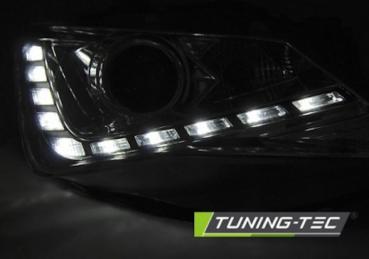 Scheinwerfer DRL LED Tagfahrlicht für Seat Ibiza 6J Facelift Bj. 12-15 Chrom
