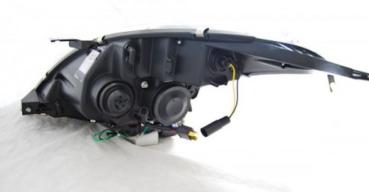 Scheinwerfer LED Tagfahrlicht Optik für Suzuki Swift 5 Bj. 10-16 Schwarz LTI