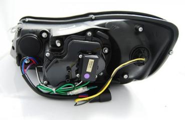 Scheinwerfer LED Tagfahrlicht Optik für Skoda Octavia 2 1Z Facelift 09-12 Chrom