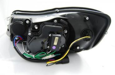 Scheinwerfer LED Tagfahrlicht Optik für Skoda Octavia 2 1Z 09-12 Schwarz