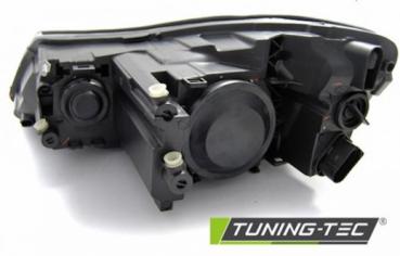 Scheinwerfer Klarglas Projektor für Skoda Octavia 2 (1Z Facelift)  09-12 Schwarz