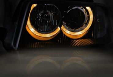 Design Angel Eyes Scheinwerfer für VW Passat 3BG 00-05 chrom