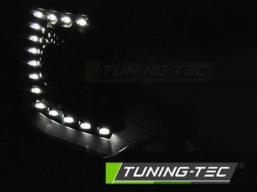 Scheinwerfer DRL LED Tagfahrlicht für VW T5 GP Facelift Bj. 10-15 Schwarz