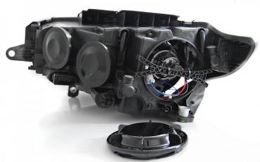 Preview: Scheinwerfer LED Tagfahrlicht Optik für VW Passat CC Bj. 08-12 Chrom