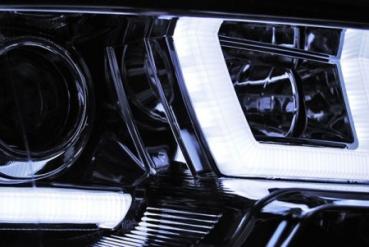 Scheinwerfer DRL LED Tagfahrlicht für VW T5 GP Facelift Bj. 10-15 Chrom