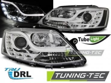 Scheinwerfer DRL LED Tagfahrlicht für VW Jetta 6 Bj. 11-18 Chrom LTI