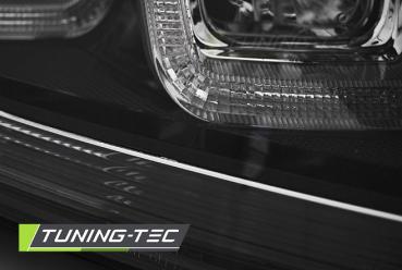 Scheinwerfer U-Tube LED Tagfahrlicht für VW Golf 7 Bj. 12-16 Schwarz Edition