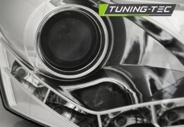 Scheinwerfer DRL LED Tagfahrlicht für VW Polo 6R 6C Bj. 09-17 Chrom