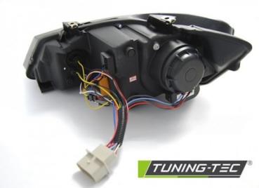 LED Tagfahrlicht Design Scheinwerfer für VW Polo 6R 09-14 chrom
