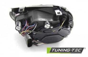 Scheinwerfer CCFL Angel Eyes für VW Golf 4  97-03 Schwarz mit Nebelscheinwerfer