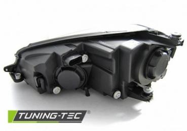 Scheinwerfer DRL LED Tagfahrlicht für VW Golf 7 12- Schwarz Rot mit LED Blinker
