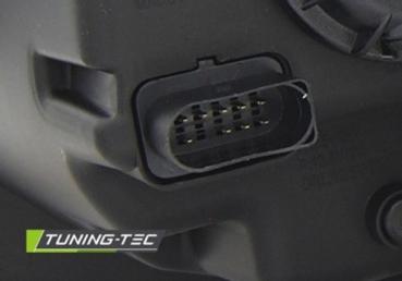 Scheinwerfer DRL LED Tagfahrlicht für VW T6 Bj. 15-19 Schwarz mit LED Blinker