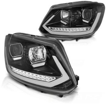 Scheinwerfer DRL LED Tagfahrlicht für VW Touran 1T3 / Caddy 3 Bj. 10-15 Schwarz
