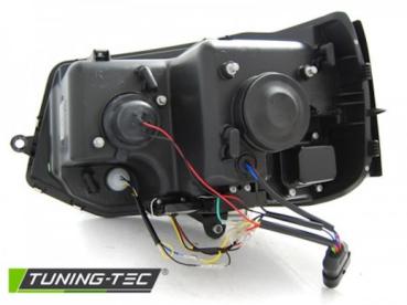 Tagfahrlicht Scheinwerfer für VW T5 GP (Facelift) 10-15 chrom dynamische LED Blinker