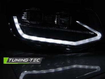 Scheinwerfer DRL LED Tagfahrlicht für VW T6 15-19 Dynamischer Blinker Schwarz