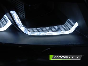 Scheinwerfer DRL LED Tagfahrlicht Lightbar für VW T6.1 Bus Bj. 2019- Schwarz