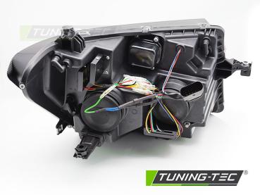 VOLL LED Tagfahrlicht Scheinwerfer für VW Crafter II  ab 2017 chrom dynamischem LED Blinker