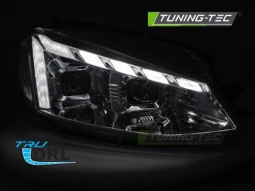 Scheinwerfer DRL LED Tagfahrlicht für VW Golf 7.5 VII Facelift Bj. 17-20 Chrom