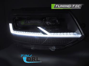 Preview: LED Tagfahrlicht Scheinwerfer passend für VW T5 GP 2010–2015 mit DRL