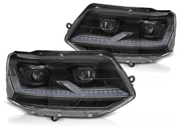 LED Tagfahrlicht Scheinwerfer passend für VW T5 GP 2010–2015 mit DRL
