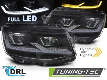 LED DRL Frontscheinwerfer passend für VW T6 mit dynamischem Blinker