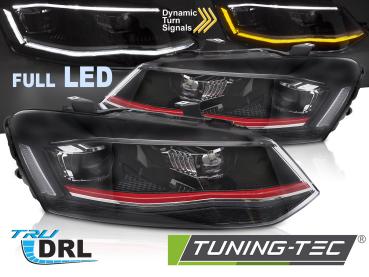 LED Upgrade Scheinwerfer passend für VW Polo 6R 6C mit dynamischem Blinker