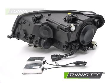 Preview: LED Tagfahrlicht Scheinwerfer passend für VW Caddy 2015-2020 Schwarz