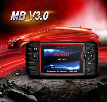 OBD2 DIAGNOSEGERÄT SCANNER iCARSOFT MB V3.0 für Mercedes / Smart