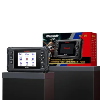 iCarsoft MT V6 für Harley Davidson Diagnosegerät OBD Scanner inkl. Adapter + Updates