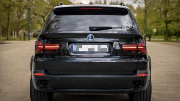 VOLL LED 3D Lightbar Rückleuchten Set für BMW X5 E70 07-10 schwarz/rot